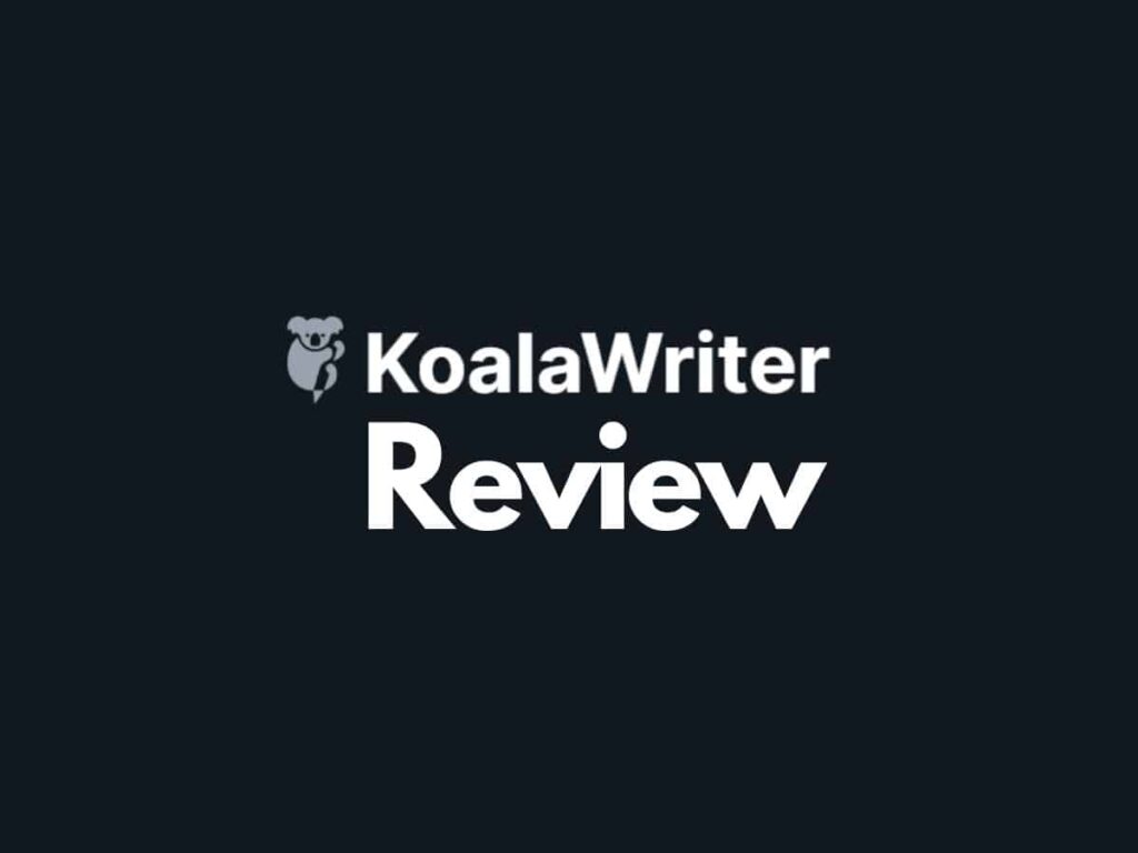 koalawriter review interface