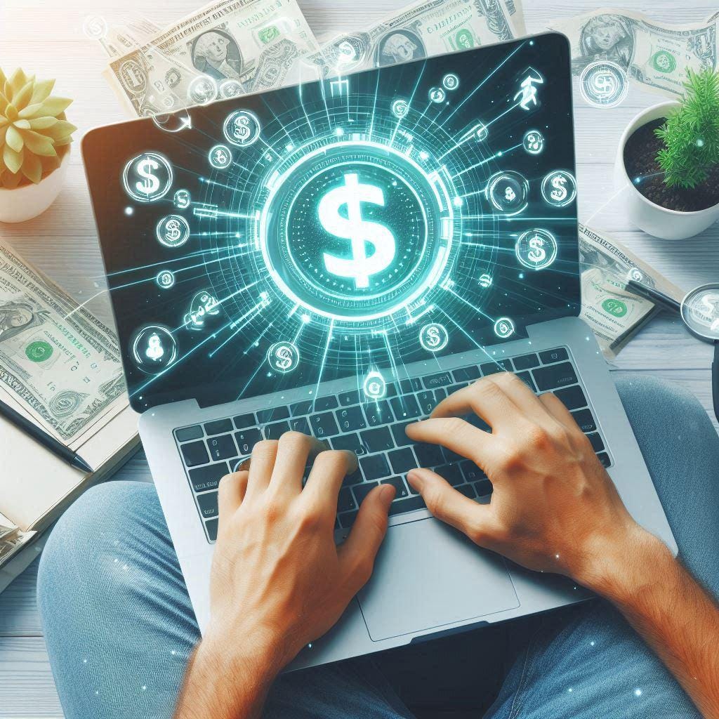 Start an AI blog for passive income
